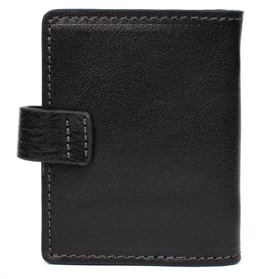 Кардхолдер CardCase черная кожа Grande Pelle 311410 — 4