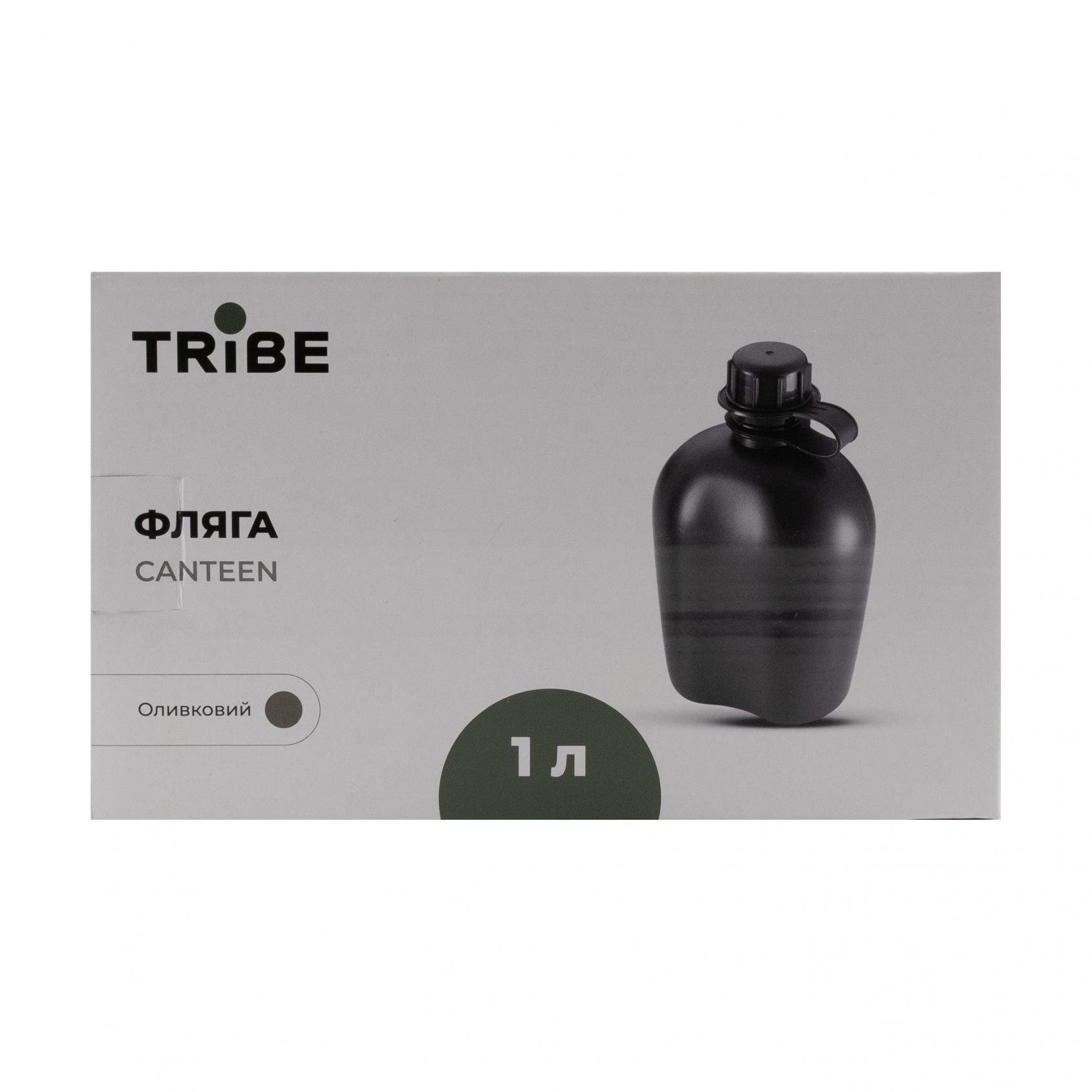 Фляга Tribe Canteen пластикова T-FE-0022-olive — 4