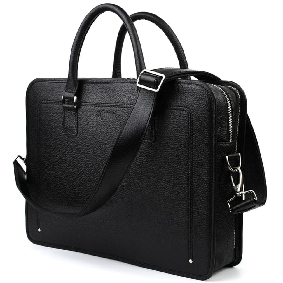 Сумка-портфель кожаная для ноутбука до 15 дюймов FA-4666-4lx TARWA — 2