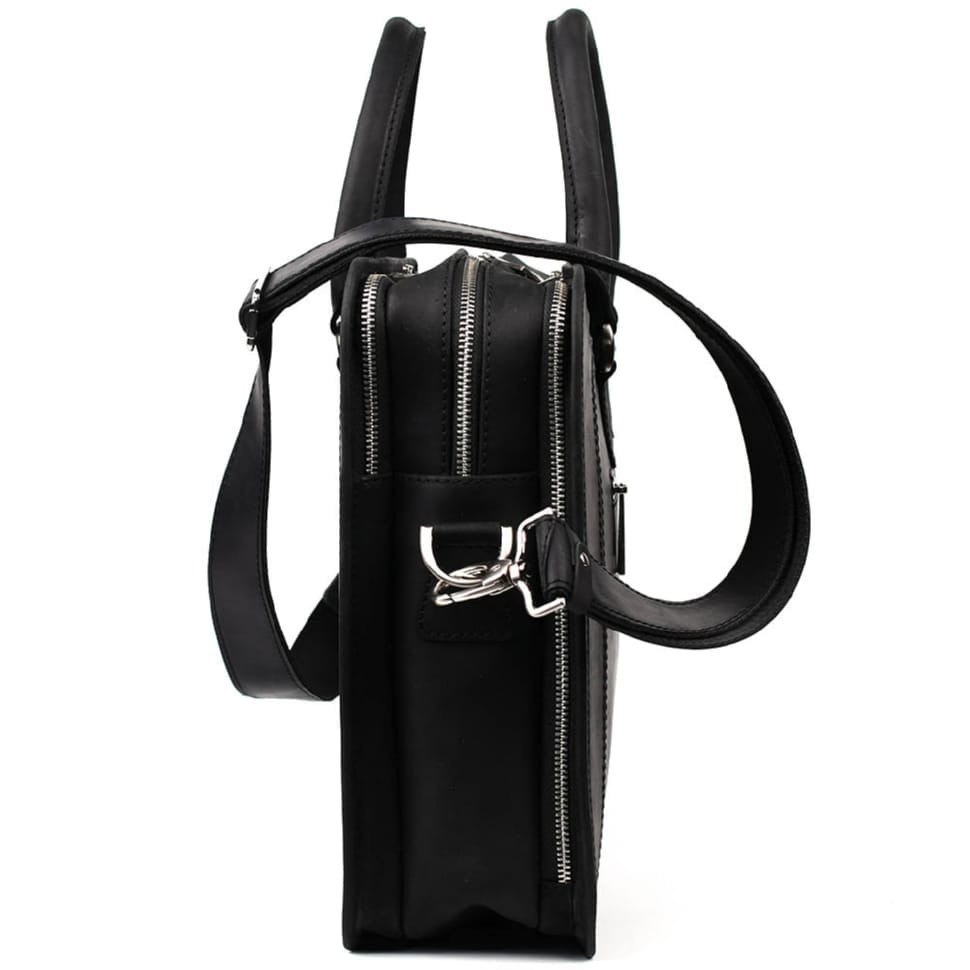 Сумка-портфель для ноутбука до 15 дюймов кожаная RA-4666-4lx TARWA — 3