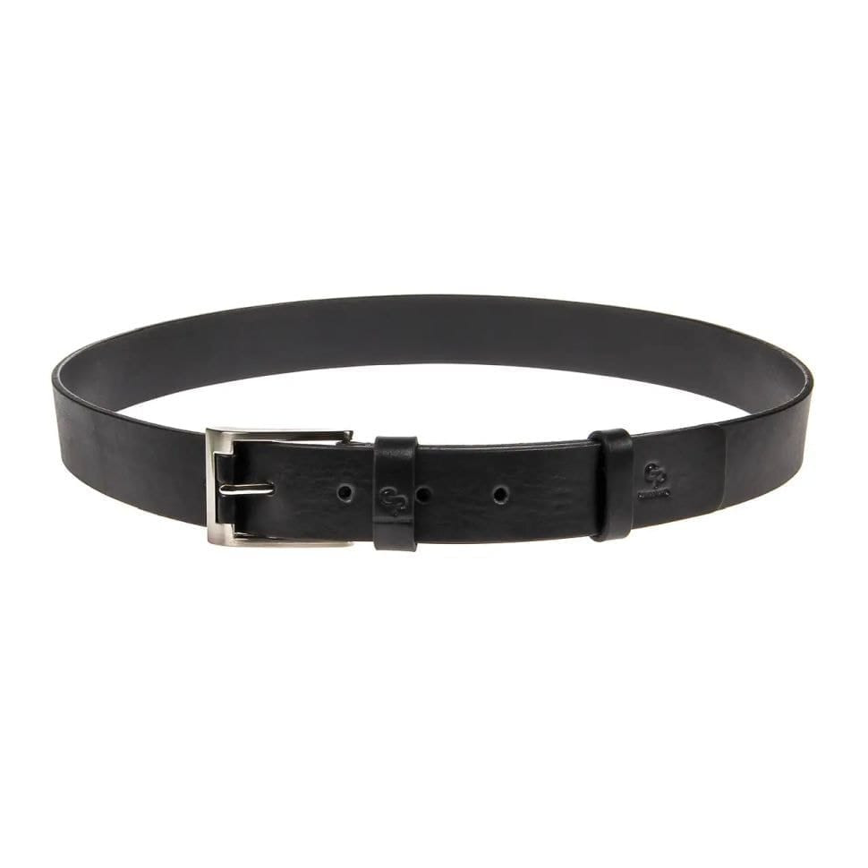 Кожаный ремень Rullo 530107001 GP Grande Pelle черный 38 мм — 2