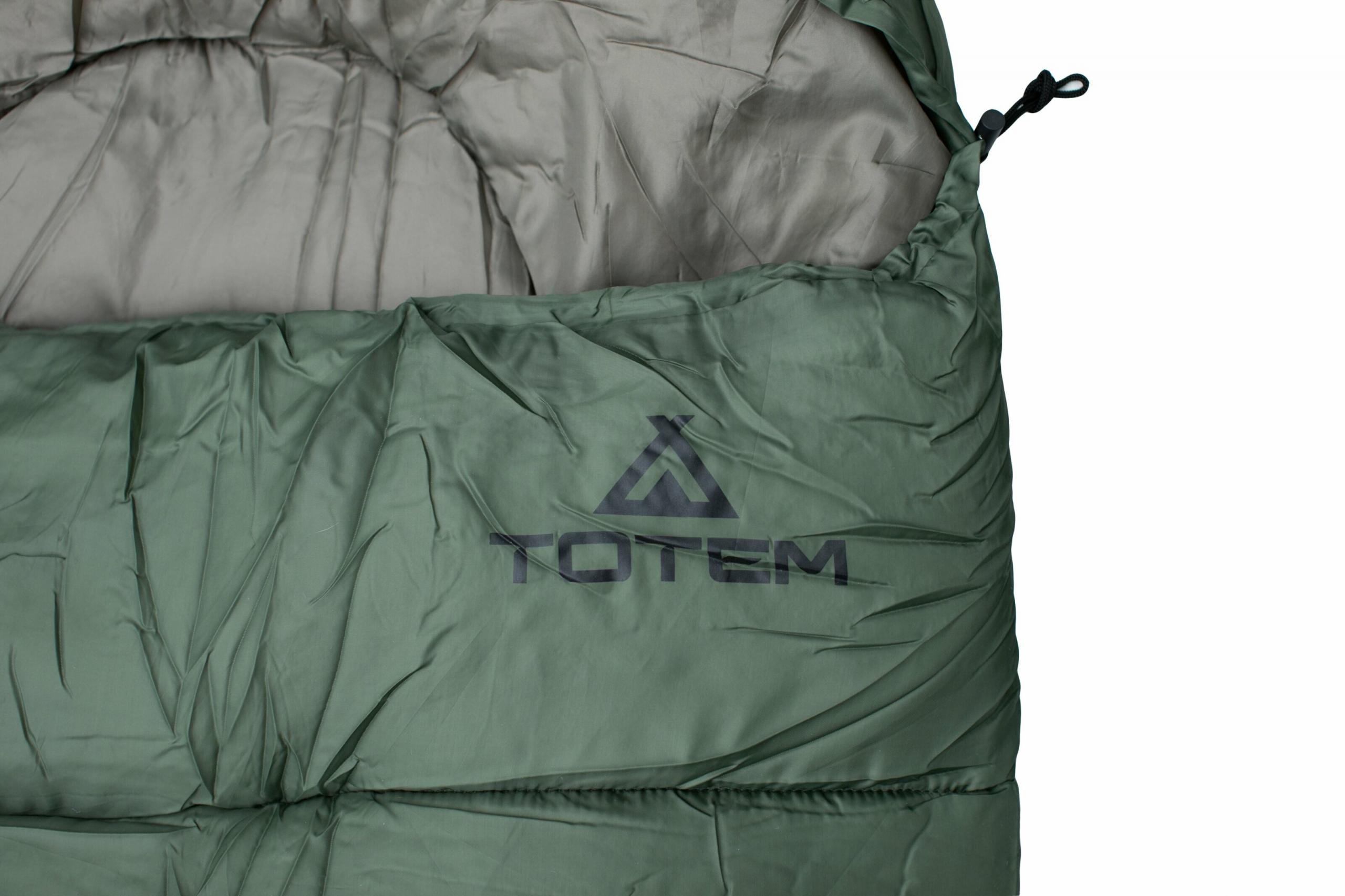 Спальний мішок Totem Fisherman ковдра правий olive 180+40/75 UTTS-012 — 2