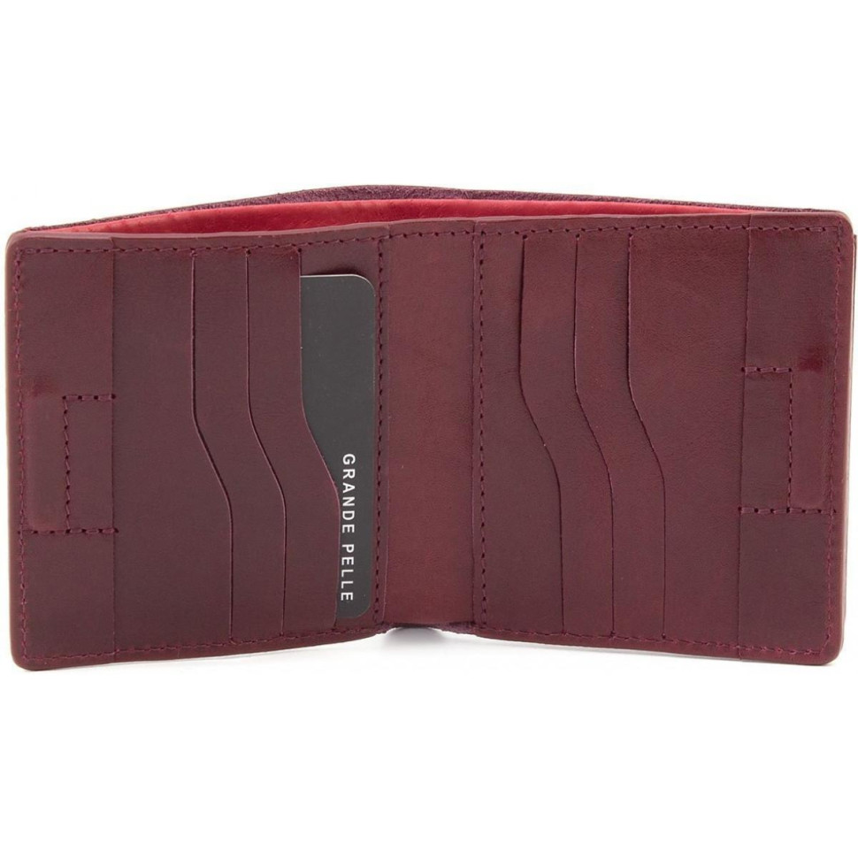 Портмоне Lettera, глянец GP 537661 бордовый — 3