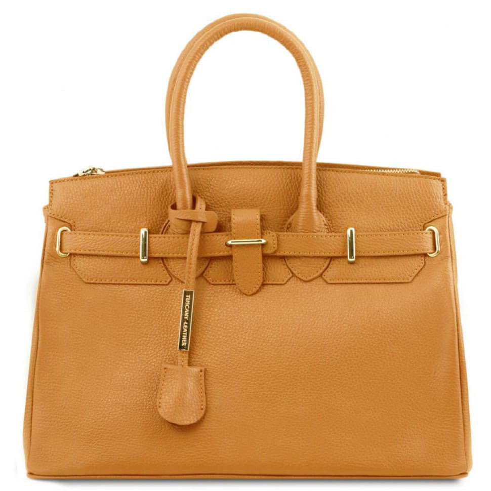 TL Bag Кожаная сумка женская Tuscany TL141529 (Мед) — фото 1