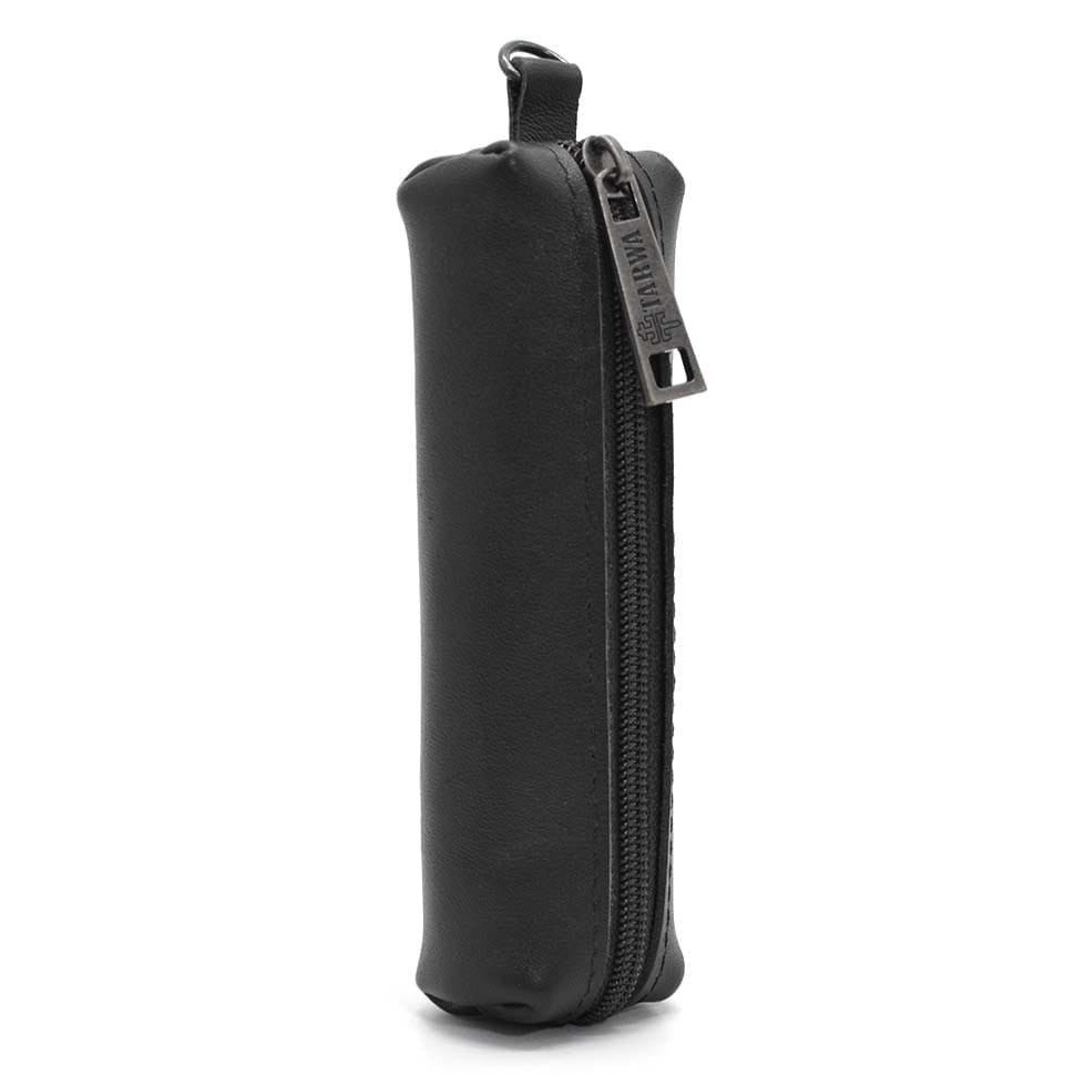 Кожаная ключница тубус TARWA Cylinder GA-Cylin-3md черная — 4
