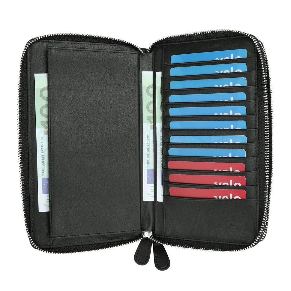 Мужской кожаный клатч на два отделения с петлей и RFID TARWA GA-6060-4lx — 2