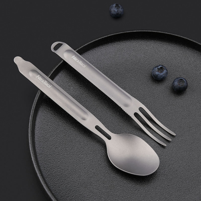 Столовий прибор NexTool Outdoor Spoon Fork NE0124 — 3