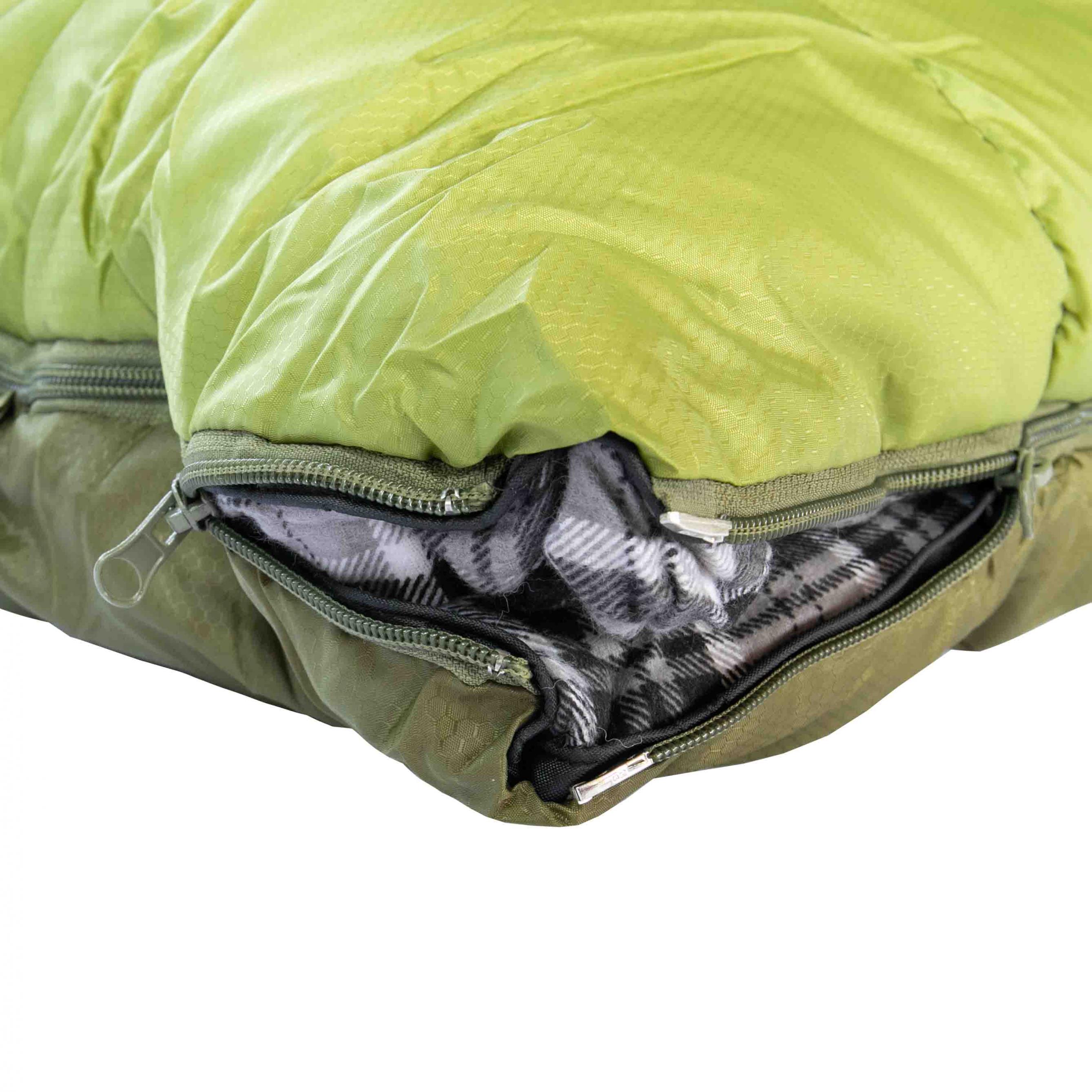 Спальный мешок Tramp Sherwood Long одеяло правый dark-olive/grey 230/100 UTRS-054L — 3