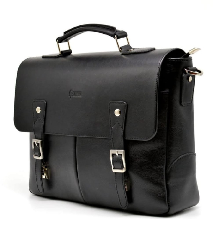Мужская сумка-портфель из кожи GA-3960-4lx TARWA — 4