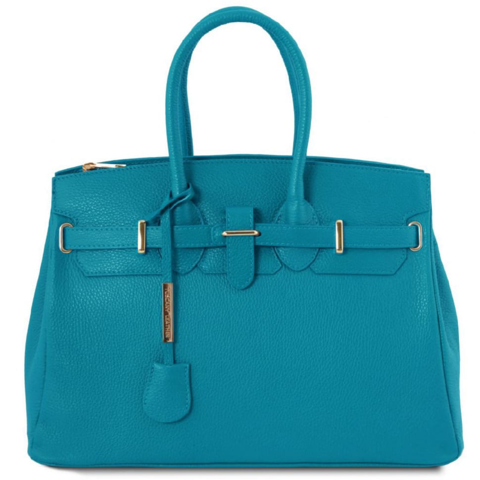 TL Bag Кожаная сумка женская Tuscany TL141529 (Бирюзовый) — фото 1