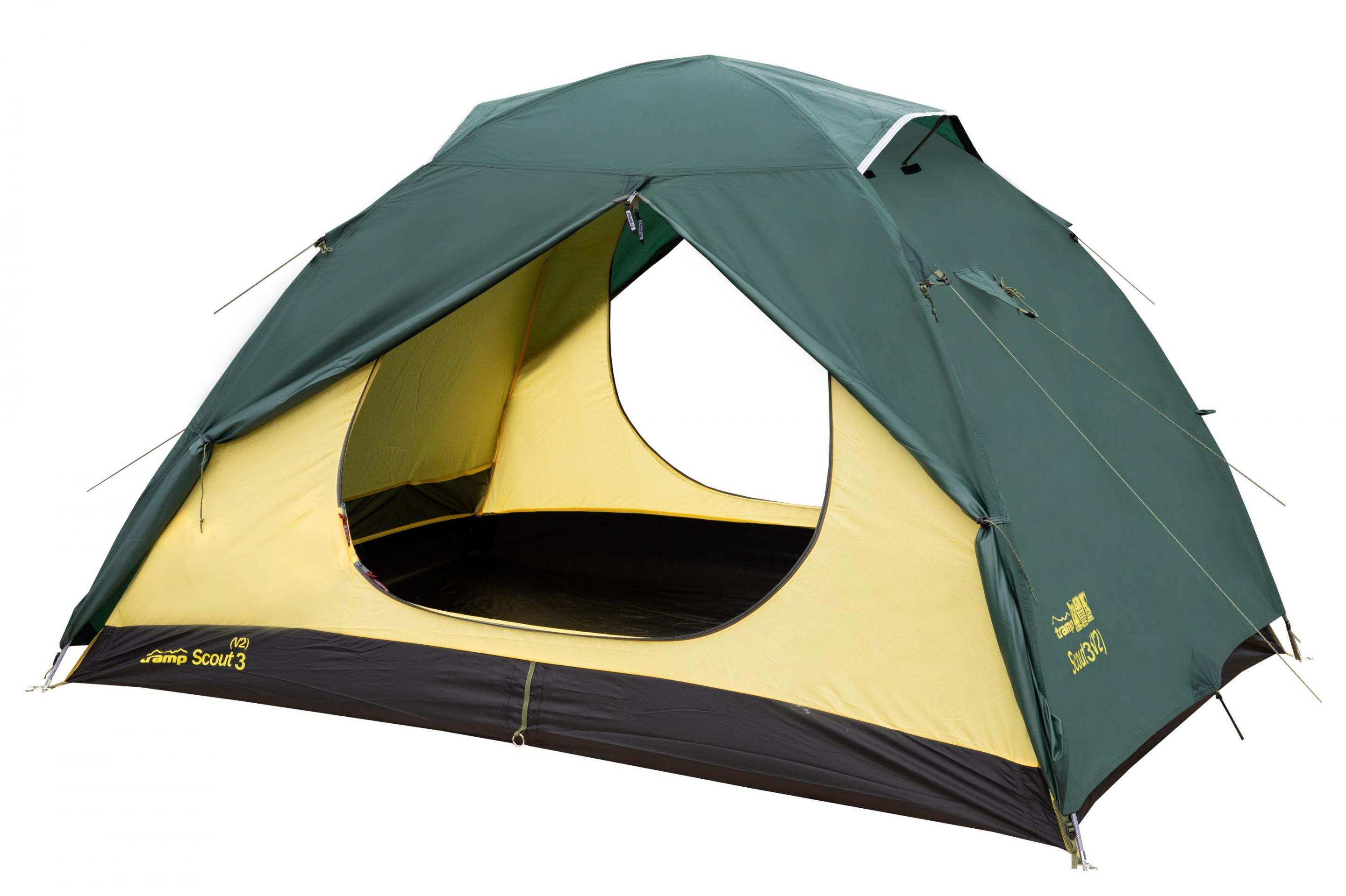 Намет Tramp Scout 3 (v2) green UTRT-056 — 4
