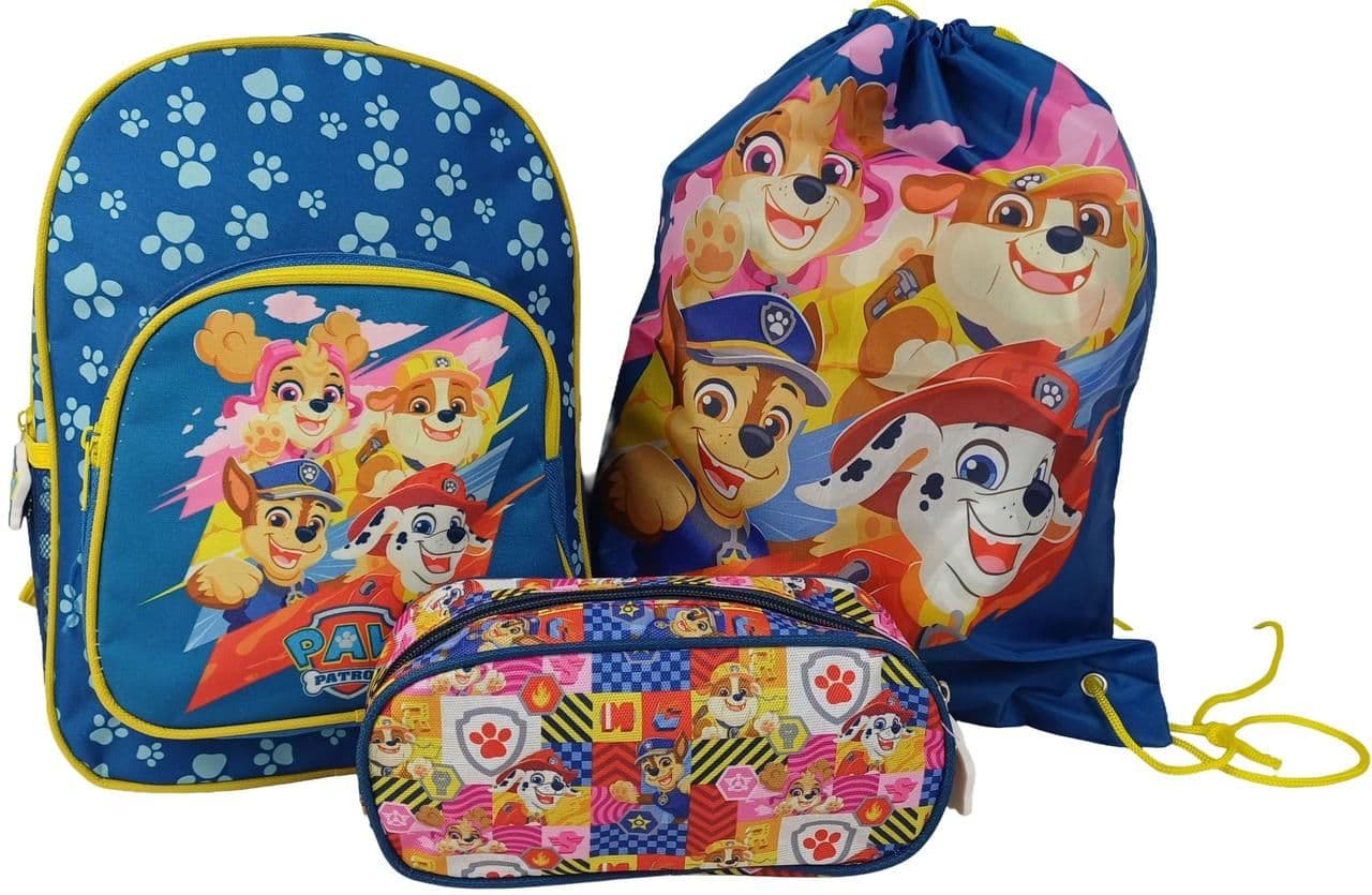 Шкільний набір з рюкзака, пенала і сумки для взуття Paw Patrol