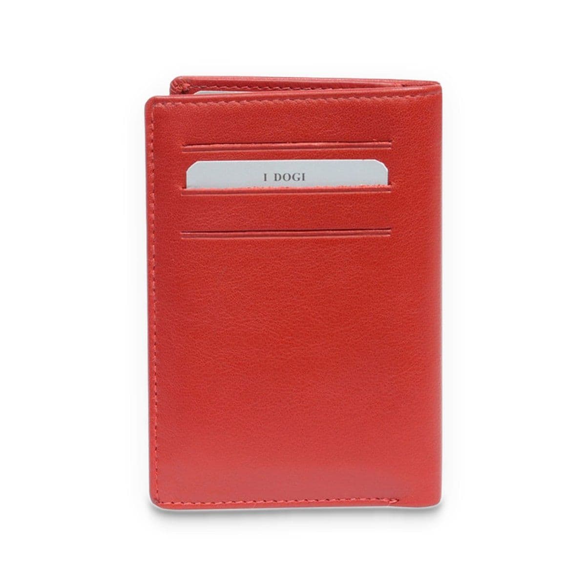 Матовый кошелек из гладкой натуральной телячьей кожи Tony Perotti 21121_1 (5065 rosso) Красный