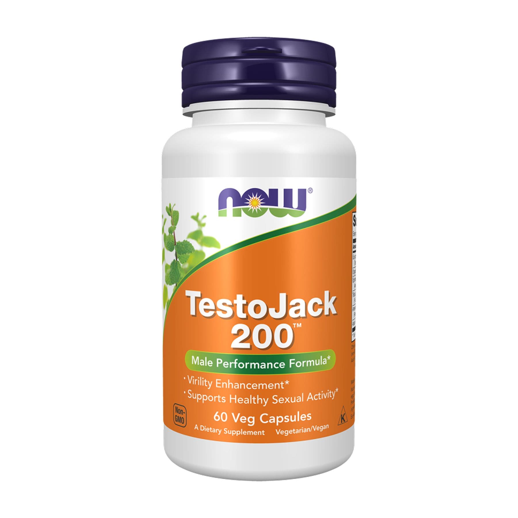 TestoJack 200, комплекс для чоловіків, 60 вег. капсул, Now Foods