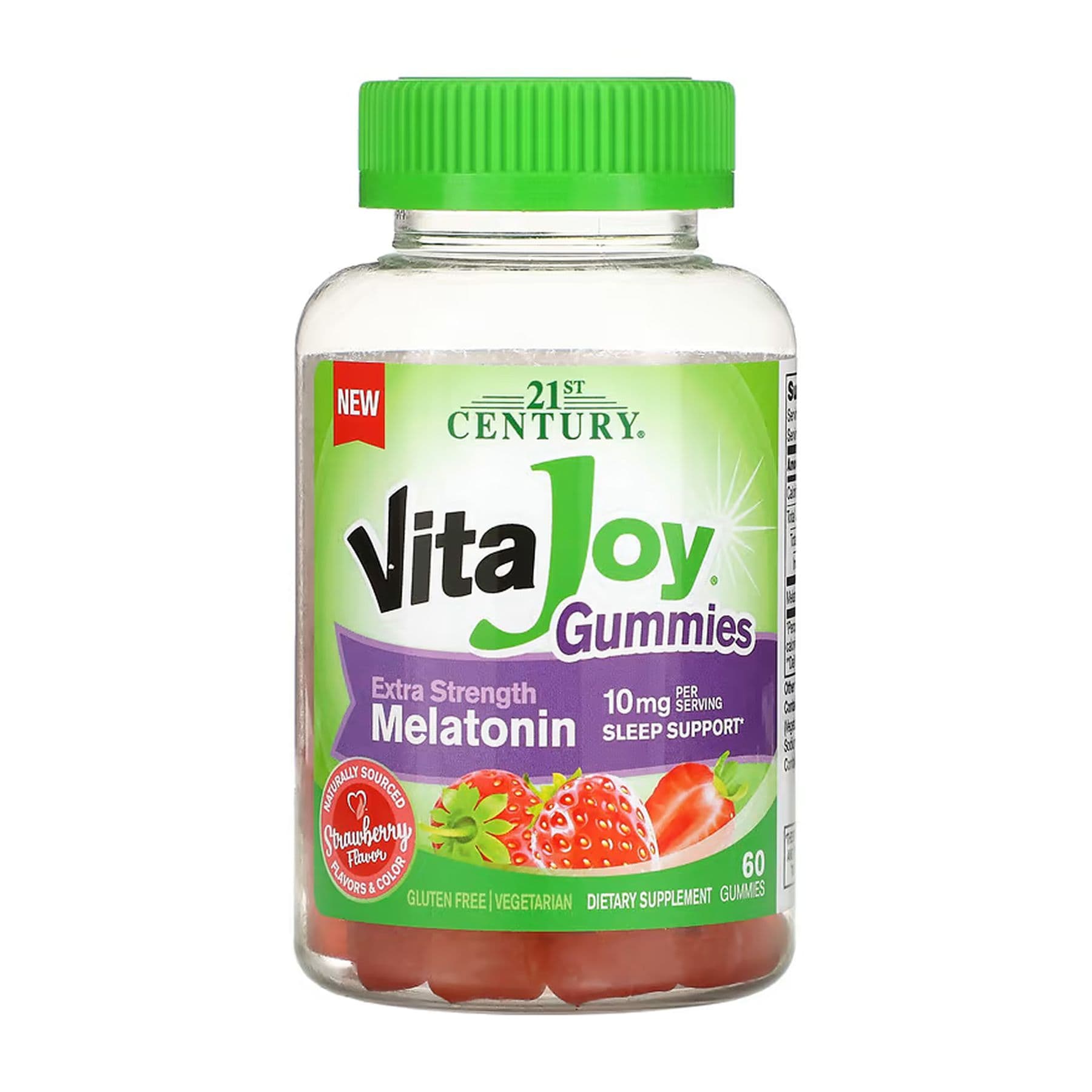 VitaJoy Мелатонін 10 мг, 60 жувальних цукерок