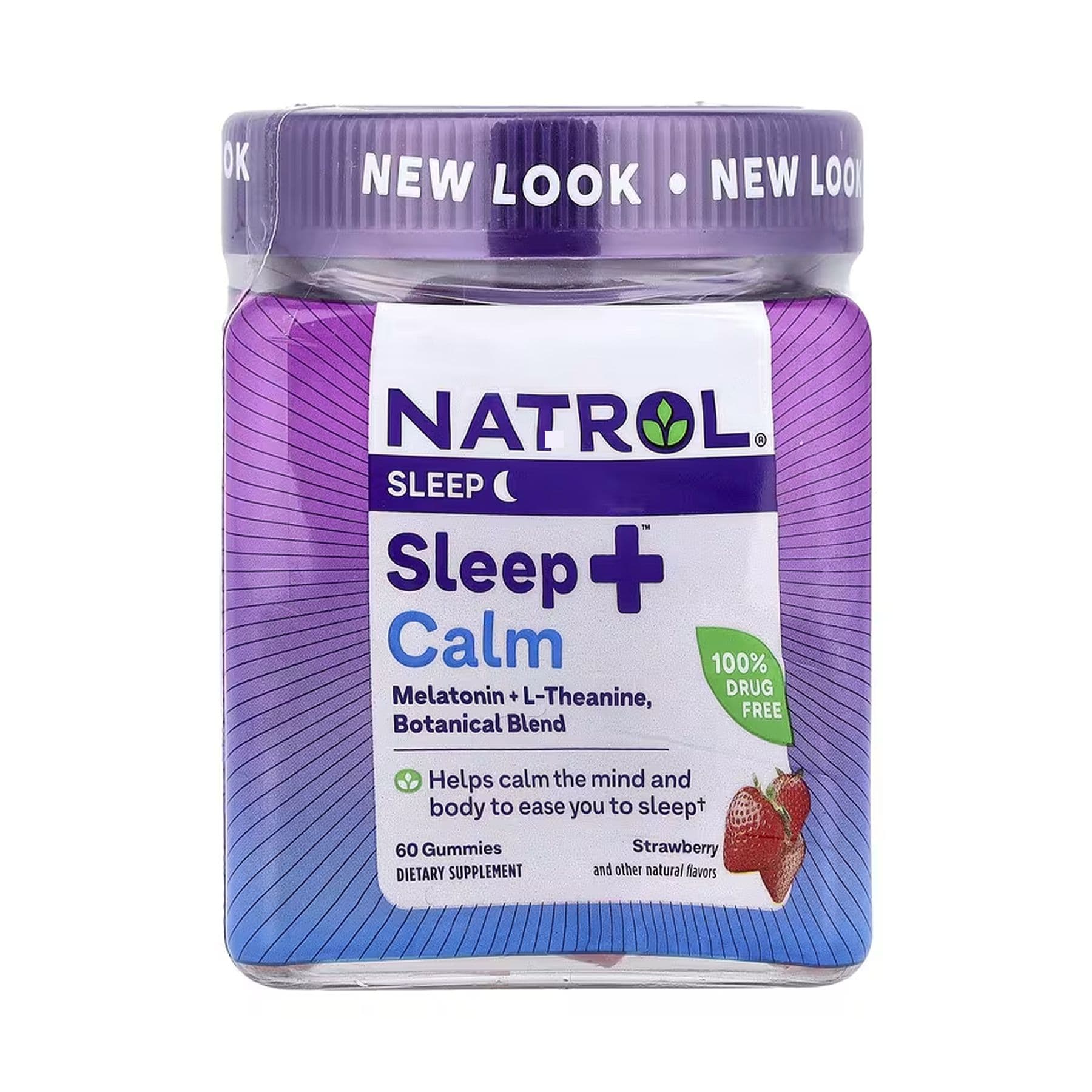 Сон + Спокій, 60 жув. цукерок, NATROL