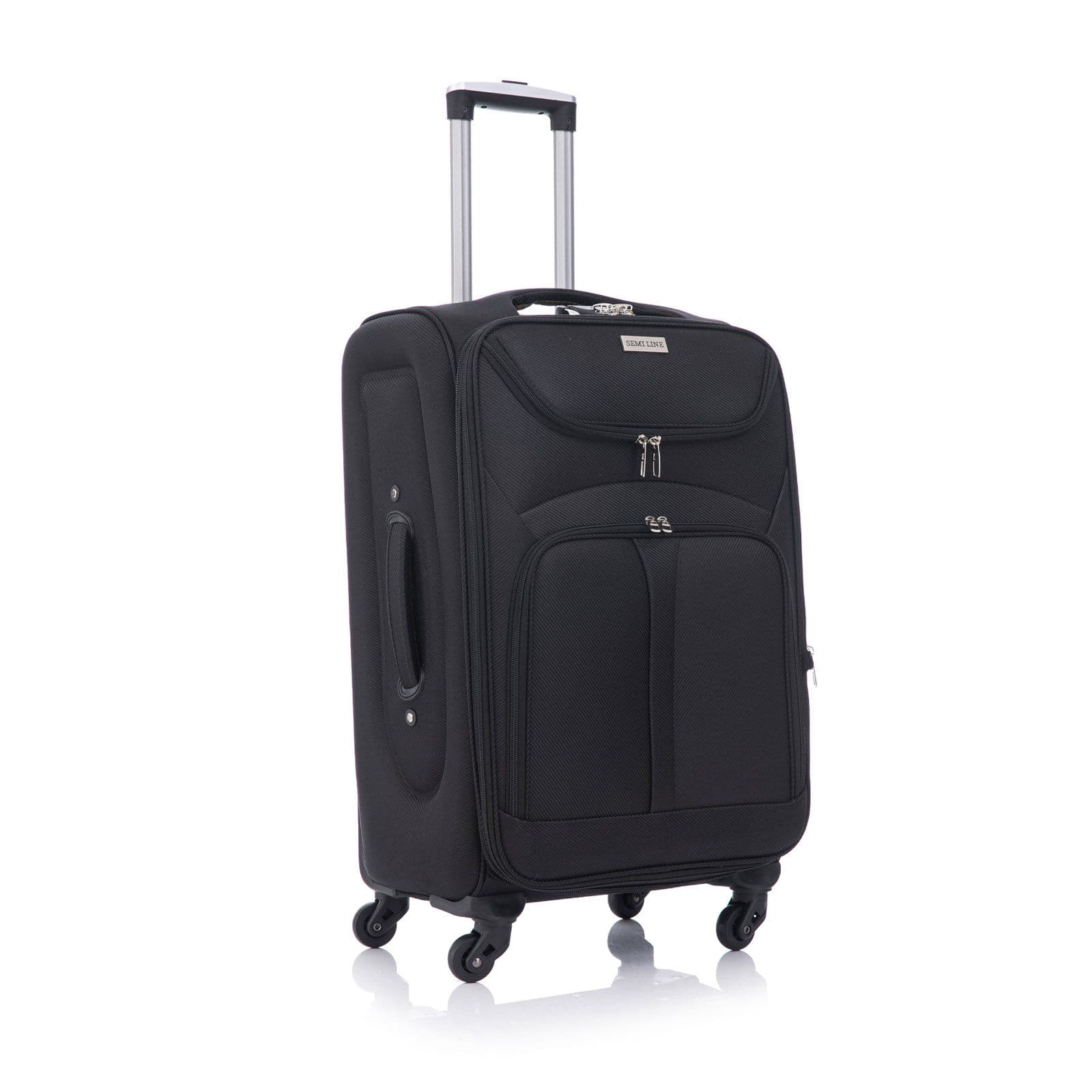 Валіза Semi Line 24" (M) Black (T5961-2)