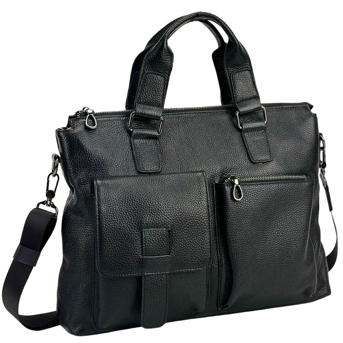 Сумка-портфель мужская деловая для ноутбука и документов Tiding Bag 7264A