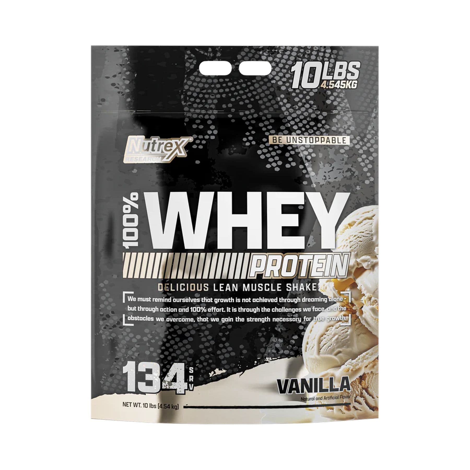 Протеин 100% Whey, вкус ваниль, 4545 г, Nutrex