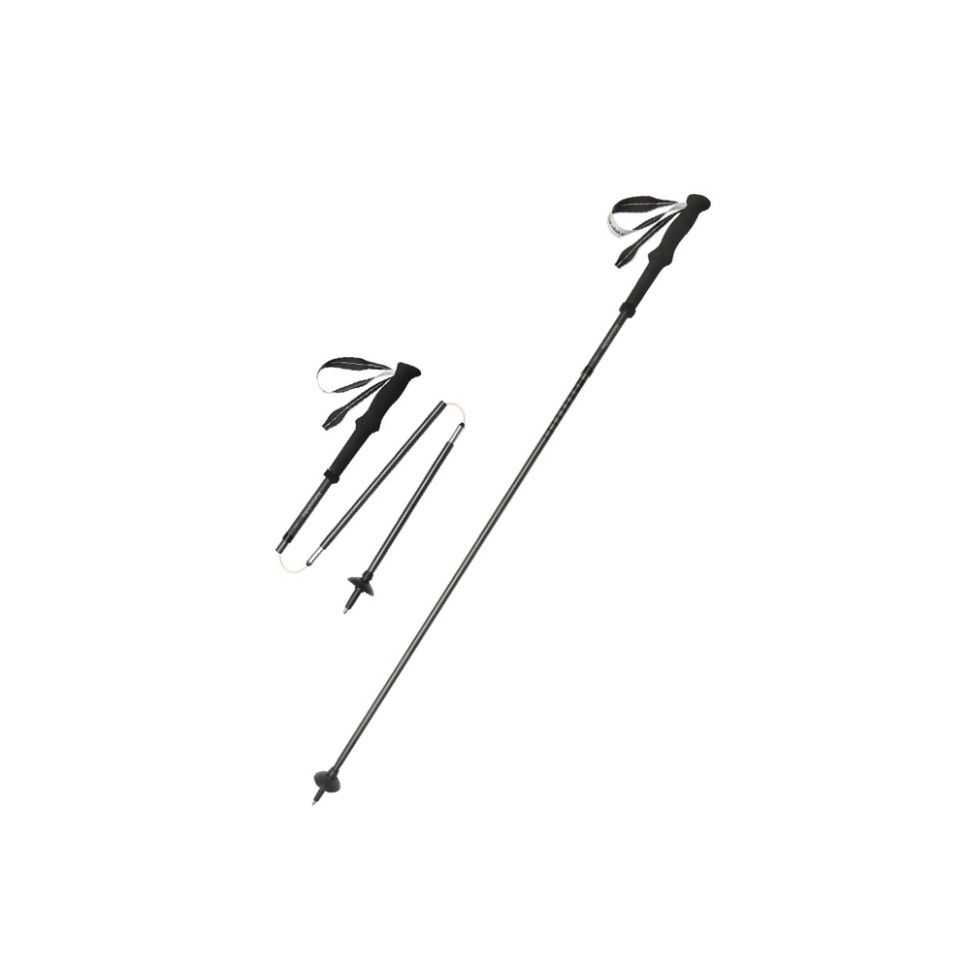Трекінгова палиця Naturehike CNK2450DS017, 130 см, чорна