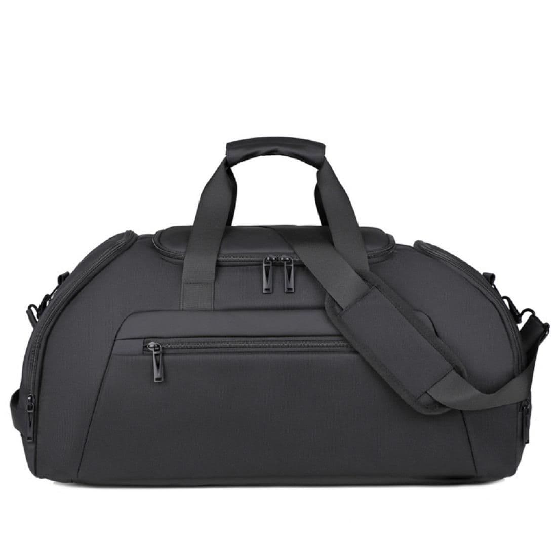 Дорожня сумка чорна текстильна Confident TB8-T18A