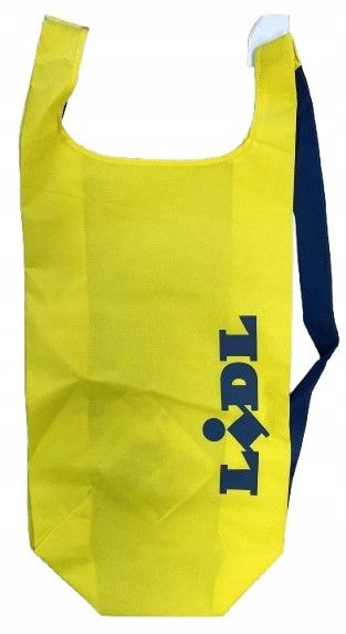 Легка сумка-рюкзак шоппер для покупок 20L Delta-Sport жовта