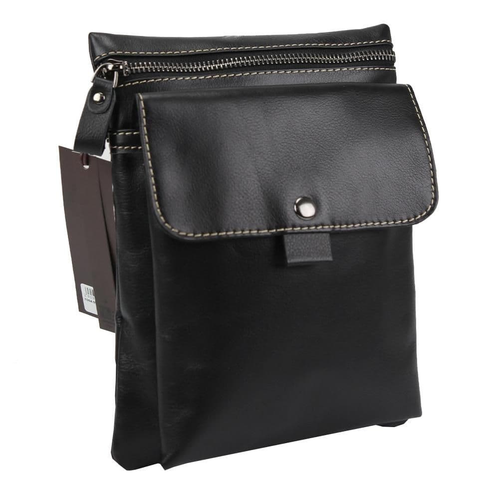 Чоловіча сумка через плече шкіряна Tiding Bag 706A