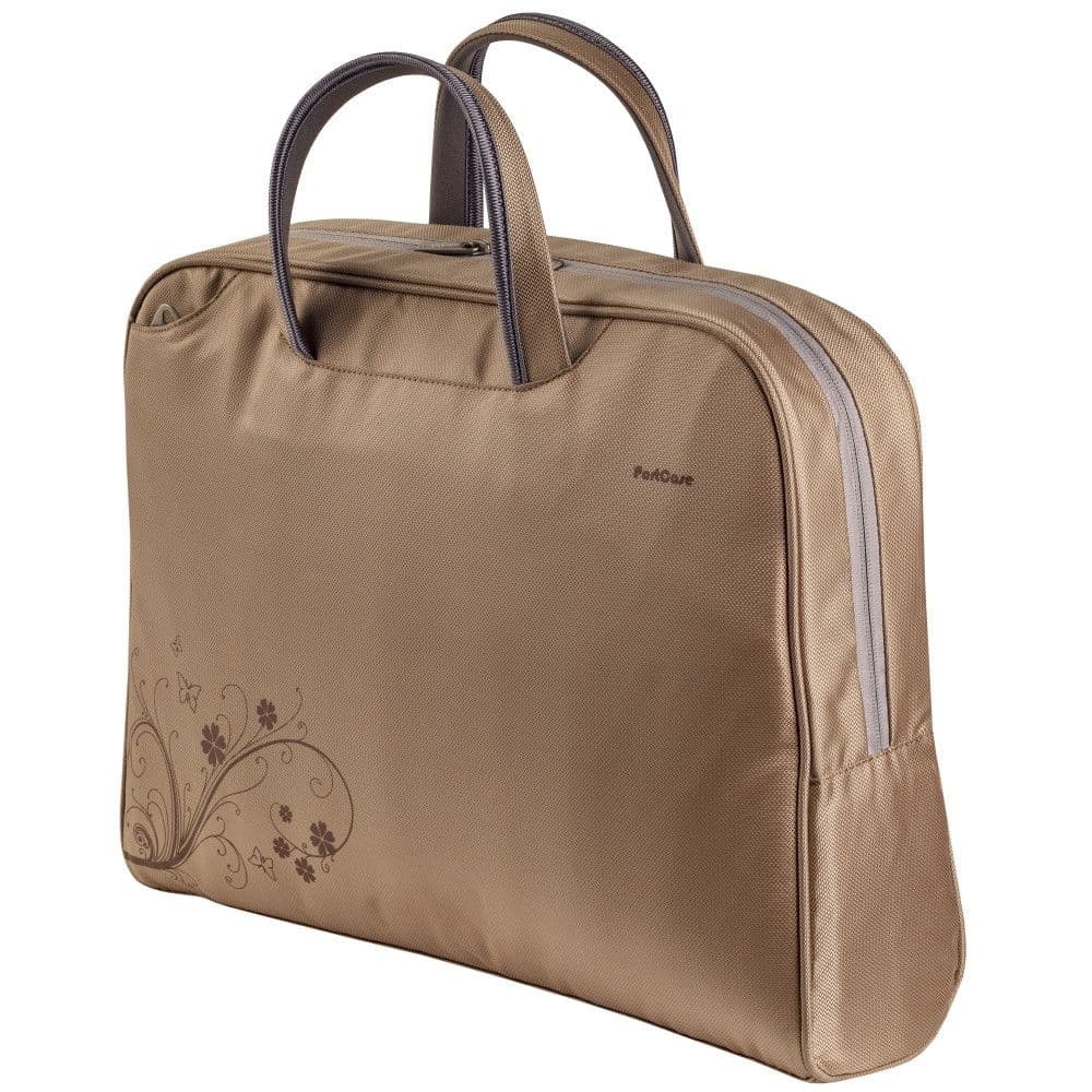 Женская сумка для ноутбука 15.6"-16" PortCase KCB-53 бежевая
