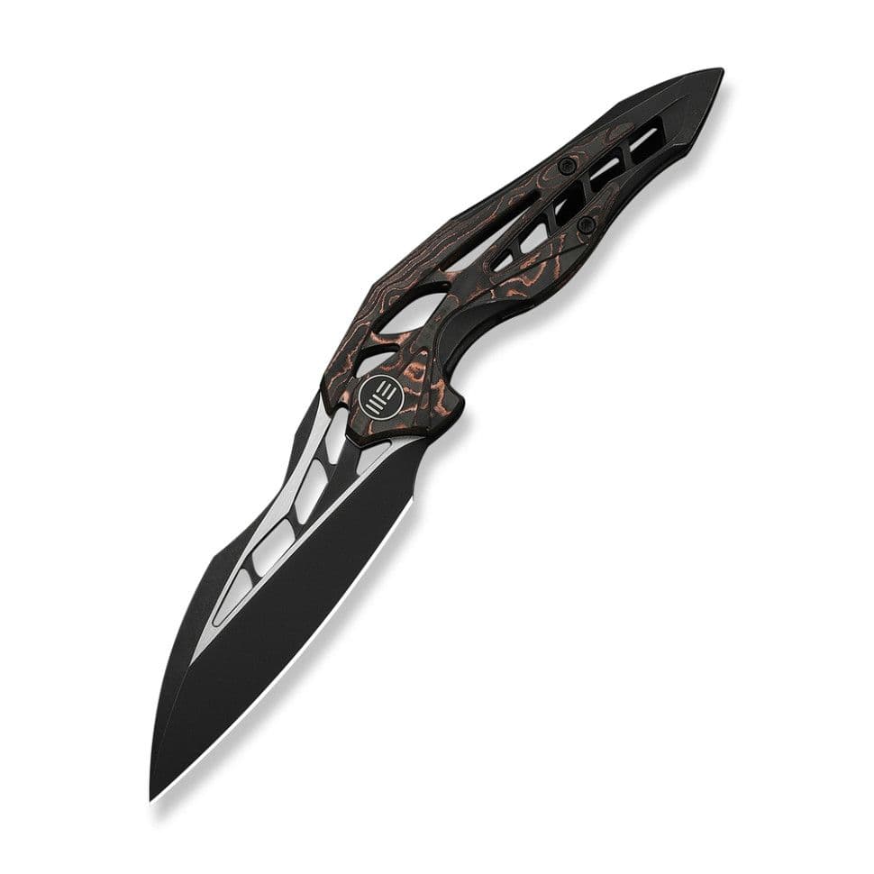 Ніж складаний туристичний Weknife Arrakis (8.8 см) Vanax / Titanium чорний з бронзою — фото 1