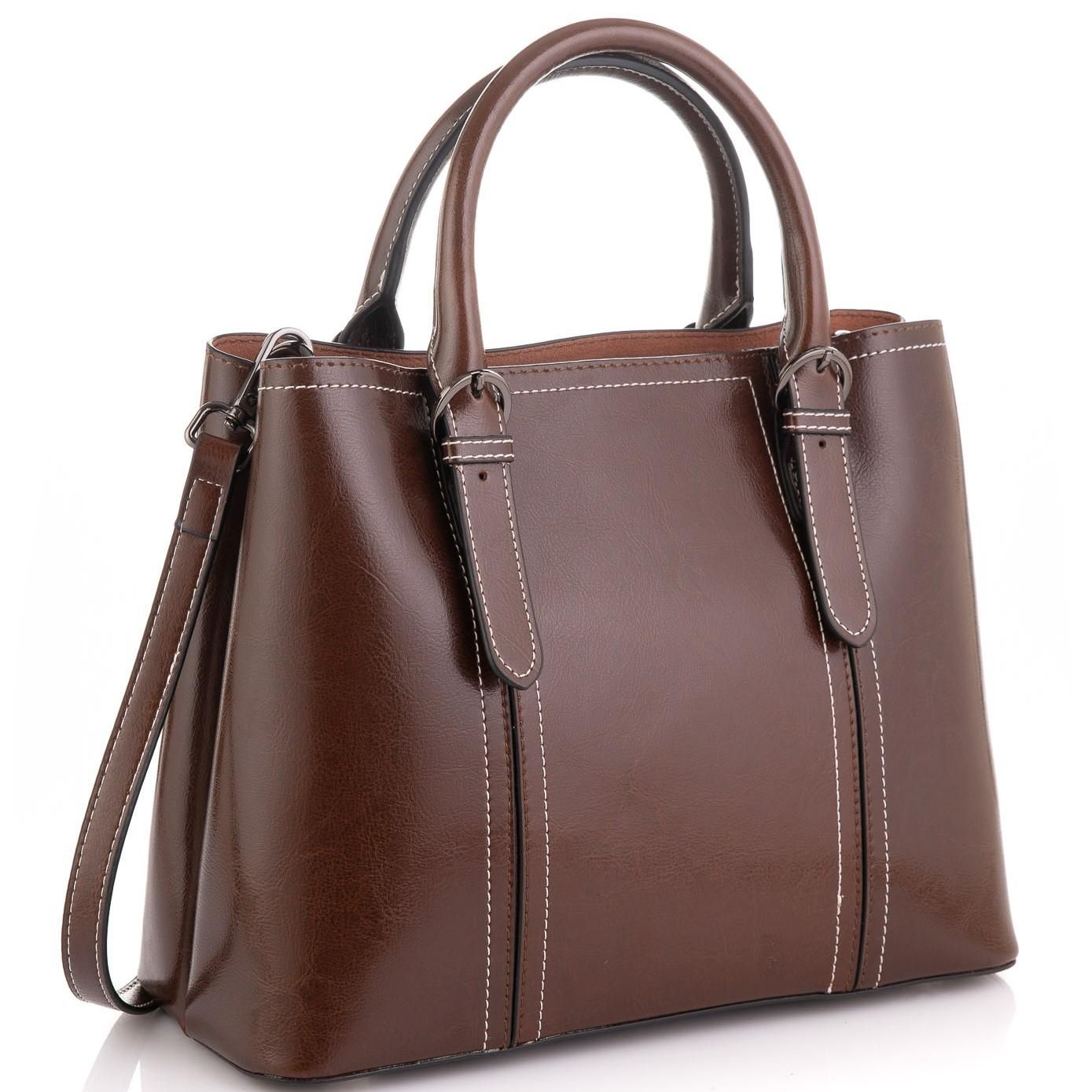 Женская коричневая сумка Grays GR3-8501B