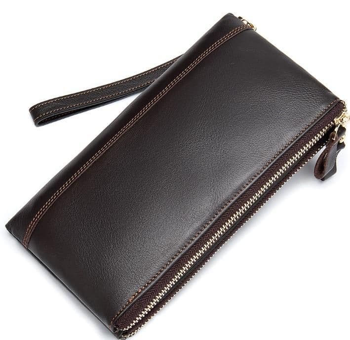 Коричневий клатч Tiding Bag 8027C