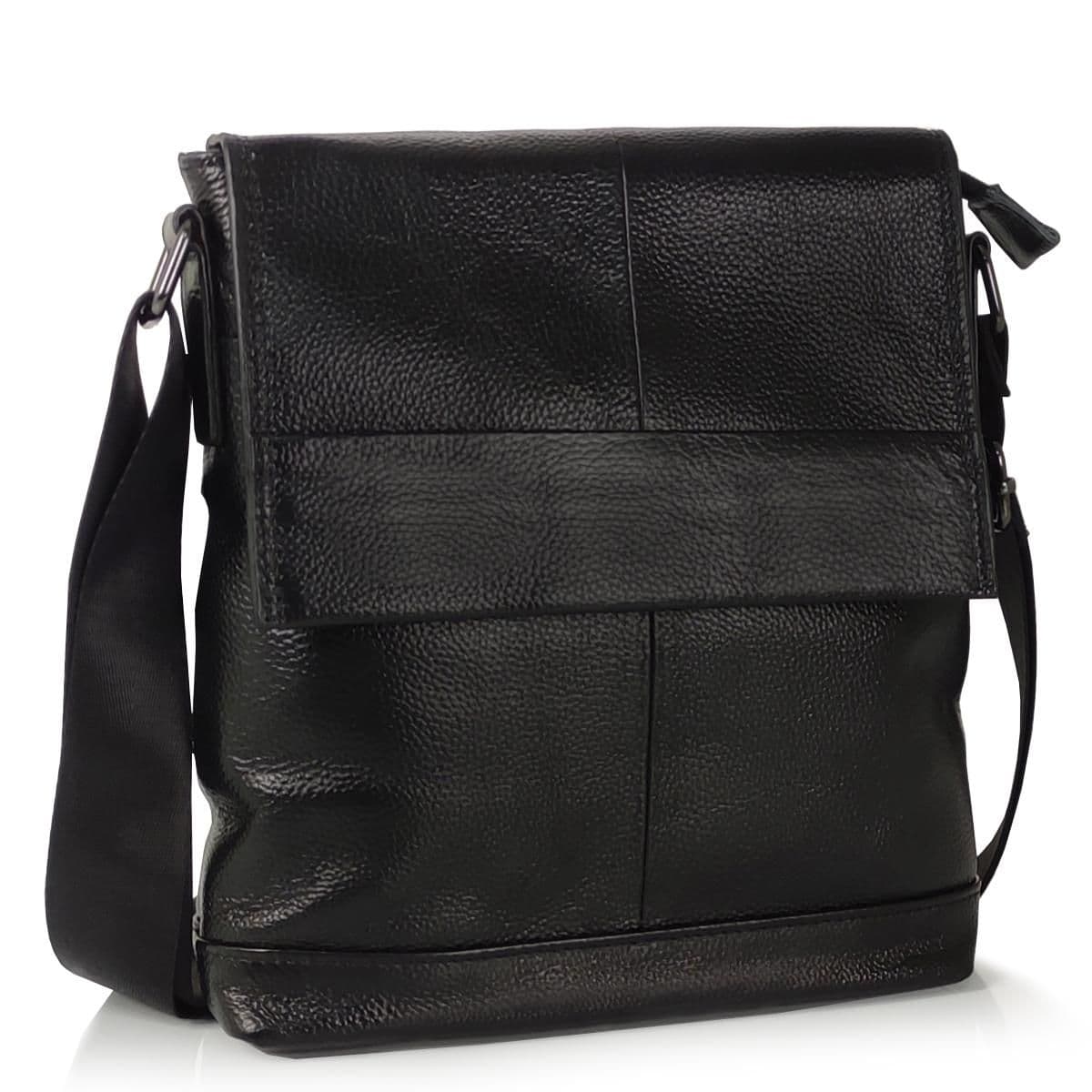 Чоловіча сумка через плече натуральна шкіра Tiding Bag M38-8136A