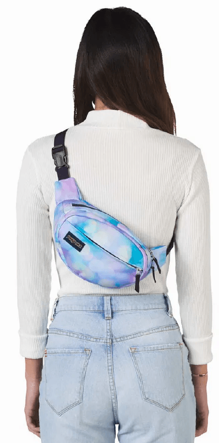 Женская сумка на пояс, бананка Jansport разноцветная