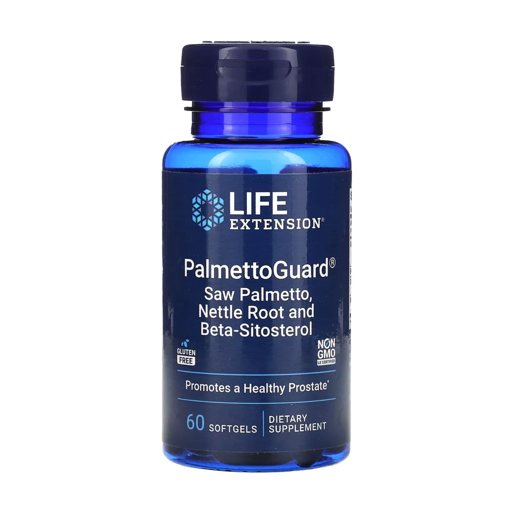PalmettoGuard Формула з бета-ситостеролом, 60 м'яких капсул, Life Extension