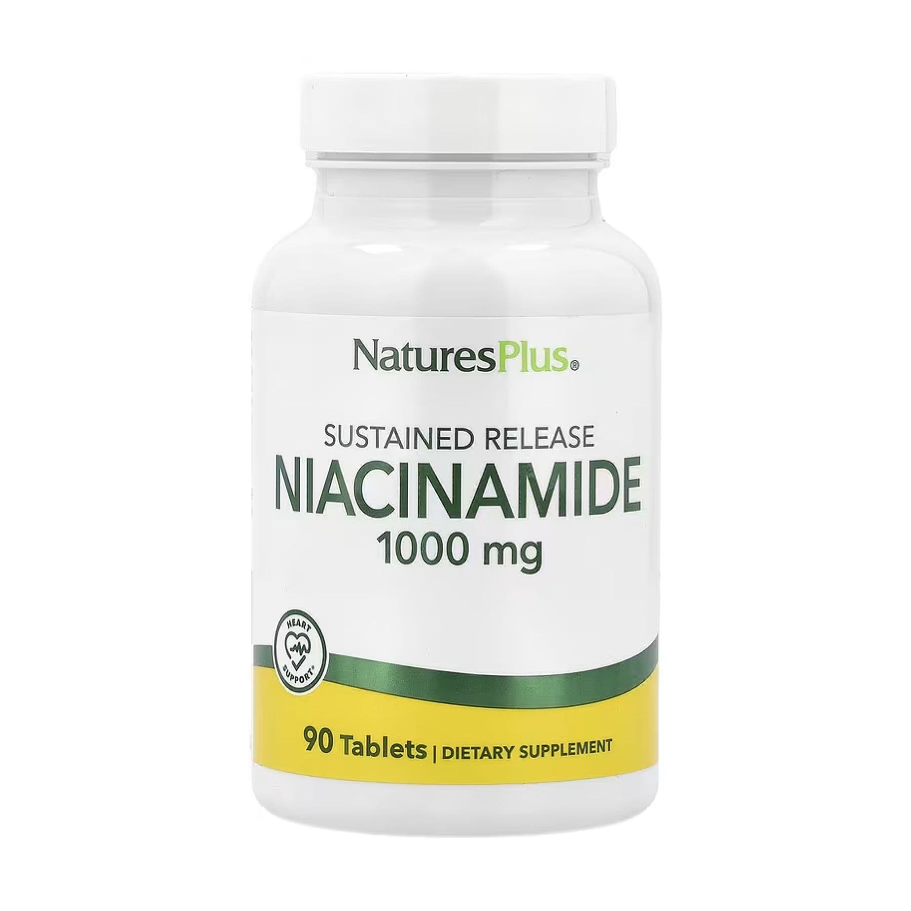 Ніацинамід 1000 мг, 90 таблеток, Nature's Plus