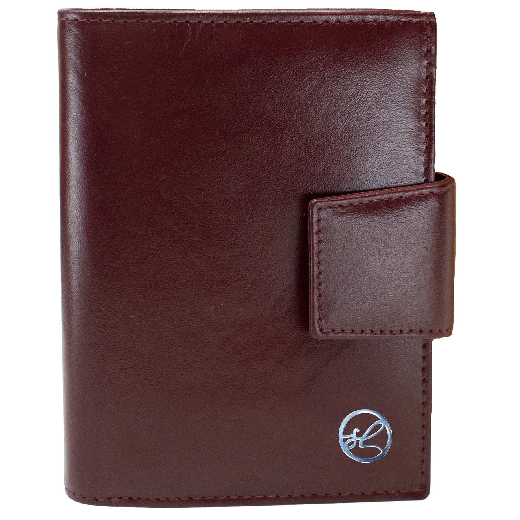 Гаманець жіночий шкіряний Semi Line RFID Dark Red (P8261-2)