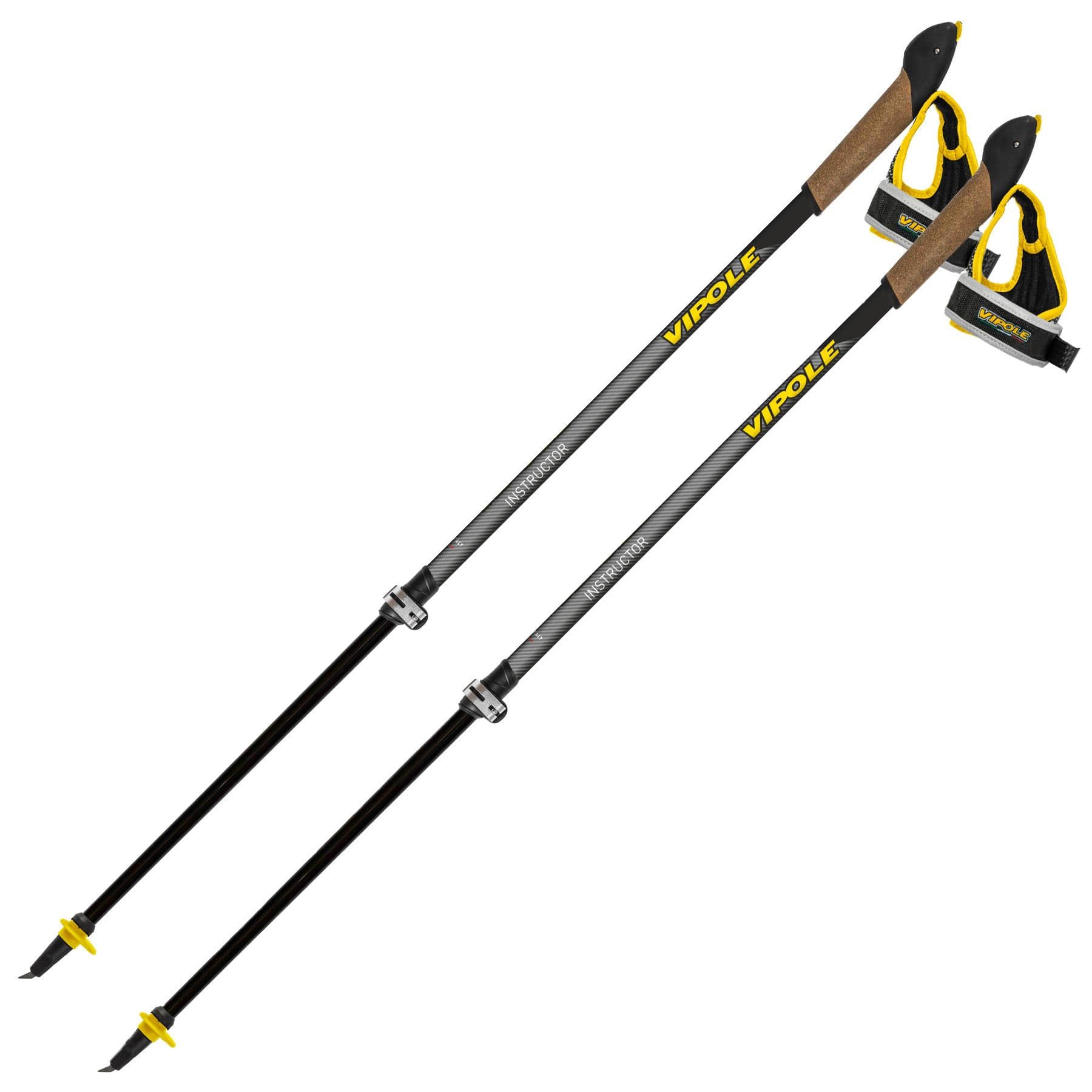 Палиці для скандинавської ходьби Vipole Instructor Vario QL Dark DLX (S25 25)