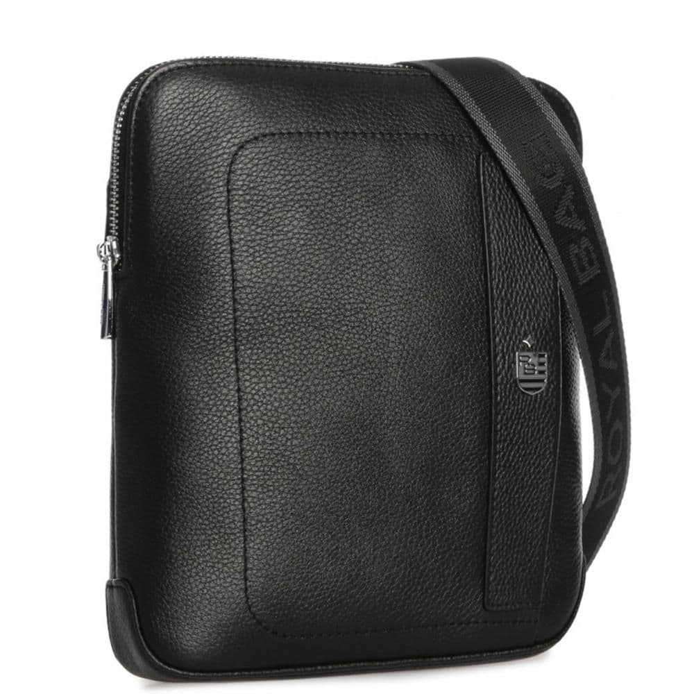 Чоловіча шкіряна сумка через плече месенджер Royal Bag RB70151
