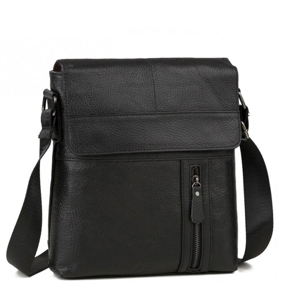 Чоловіча шкіряна сумка через плече Tiding Bag M38-1713A