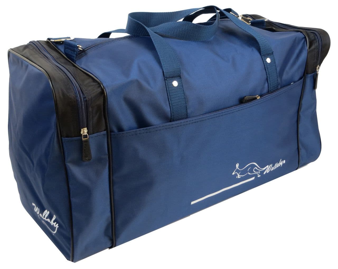 Сумка дорожная 38L Wallaby синяя с черным 340-4