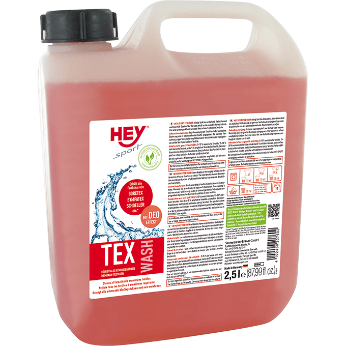 Средство для стирки мембран Hey-Sport TEX WASH 2,5 l — фото 1