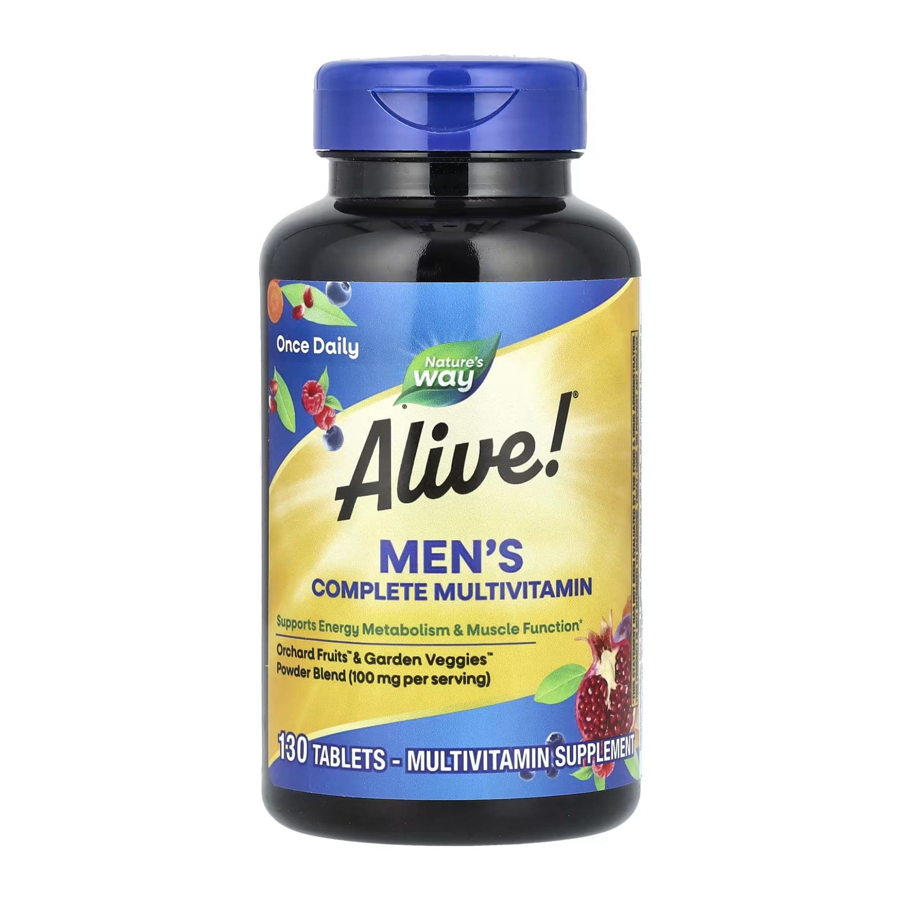 Мультивитамины для мужчин Men's Complete, 130 таблеток, Nature's Way