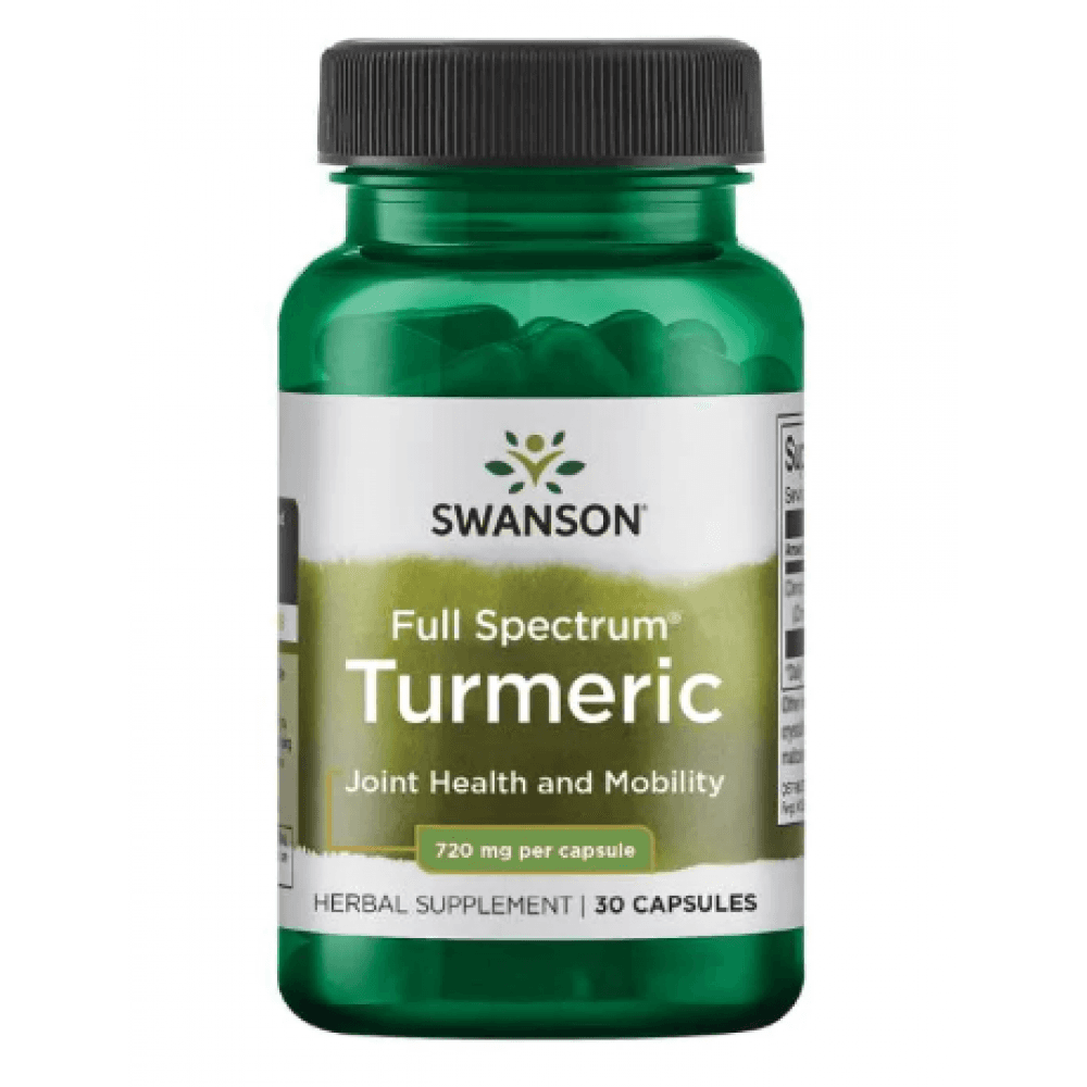 Turmeric 720mg - 30cap (Пошкоджена банка)