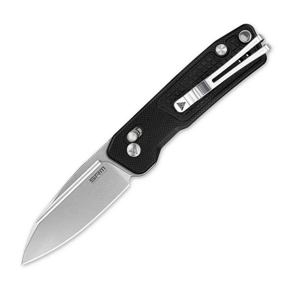 Ніж складаний кишеньковий SRM Scout (6.9 см) 14C28N / G10, чорний