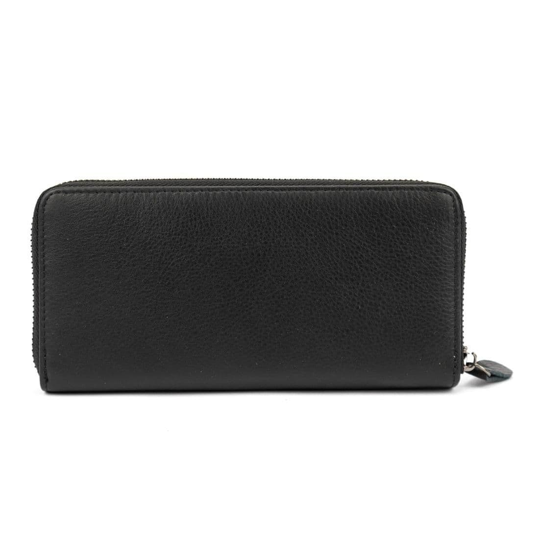 Клатч шкіряний чорний Tiding Bag M39-4007A