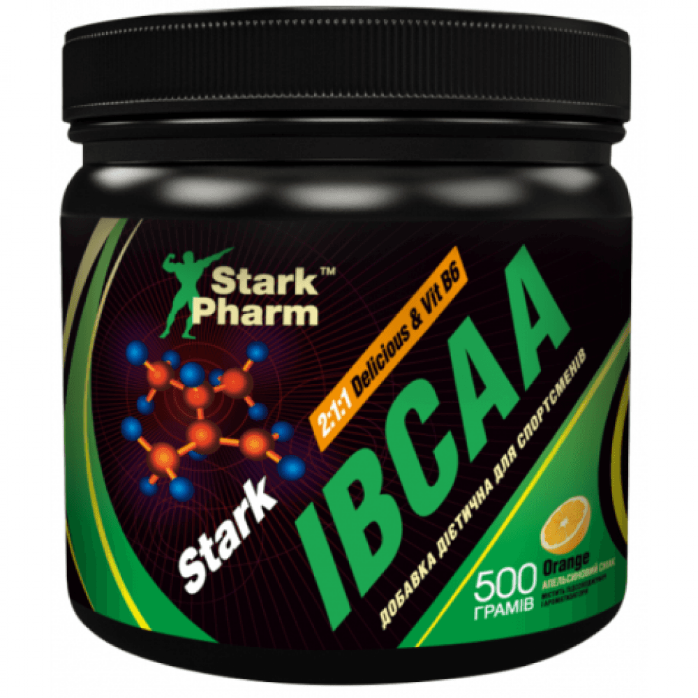 Stark IBCAA 2-1-1/Вітамін B6, 500 г, Orange