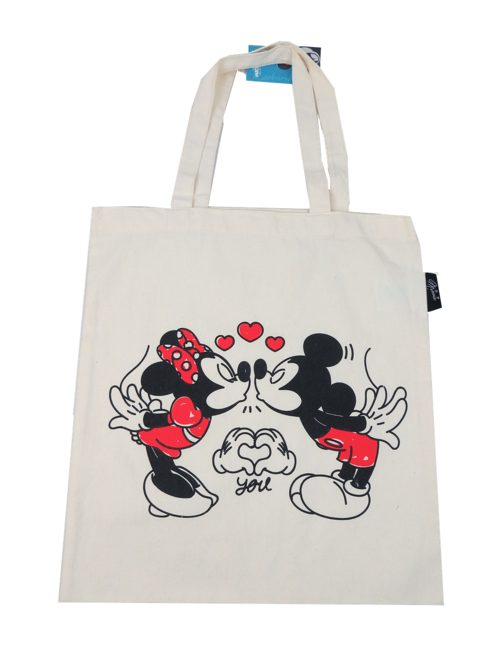 Еко сумка шоппер для покупок Disney Mickey and friends бежева
