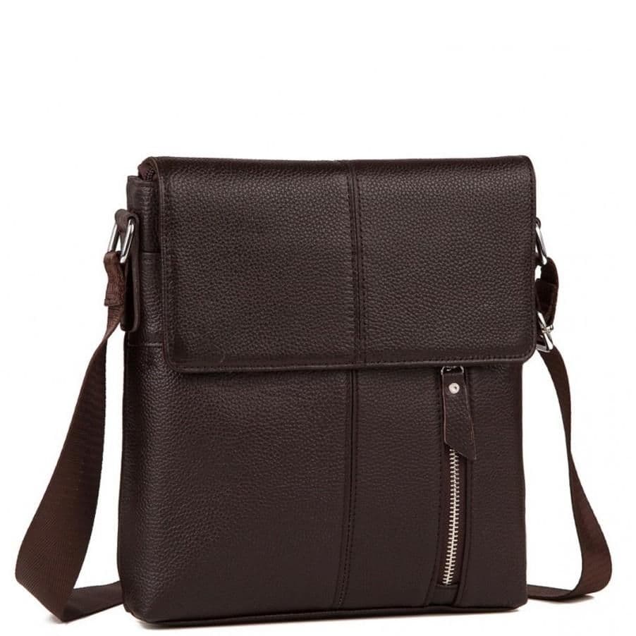 Чоловіча шкіряна сумка на кожен день Tiding Bag A25-238C