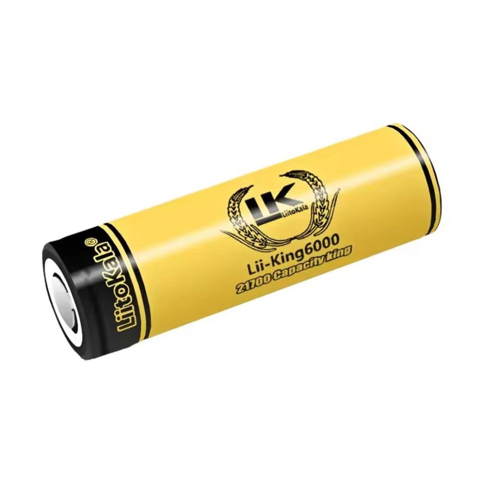 Li-ion Акумулятор високої ємності LiitoKala King6000 21700 на 6000 mAh — фото 1