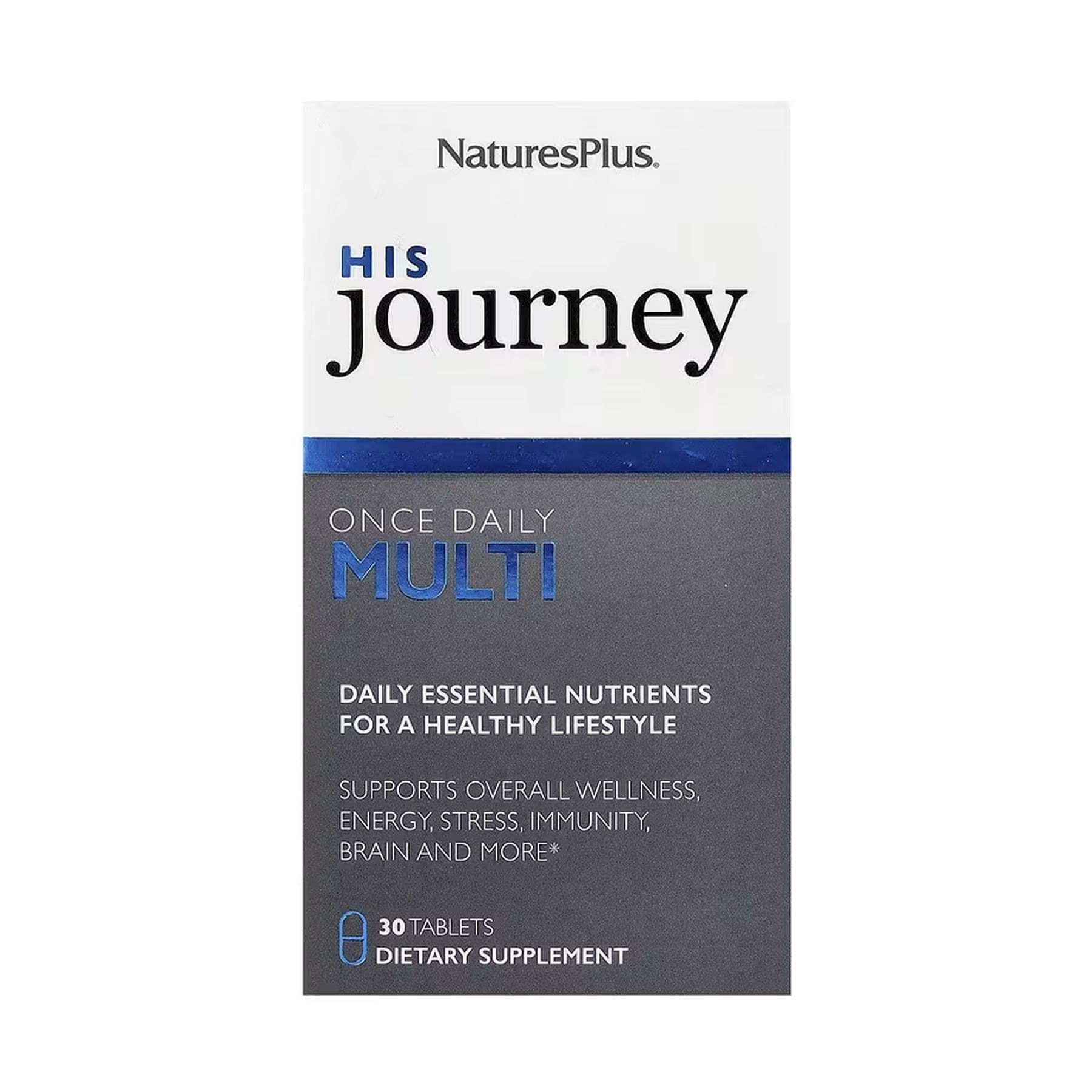 His Journey — мультивитамины для мужчин, 30 таблеток, Nature's Plus